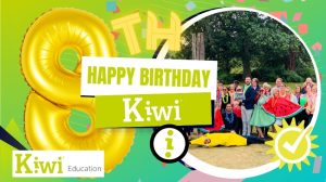 Kiwi turns 8! Happy birthday to us and our sister company Yuzu Training!